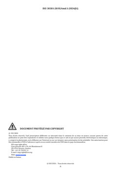 ISO 30301:2019/Amd 1:2024 - Information et documentation — Systèmes de gestion des documents d'activité — Exigences — Amendement 1: Changements concernant les actions en lien avec le climat
Released:8/30/2024 - Page 2 preview