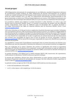 ISO 37301:2021/Amd 1:2024 ISO 37301:2021/Amd 1:2024 - Systèmes de management de la conformité — Exigences et recommandations pour la mise en oeuvre — Amendement 1: Changements concernant les actions en lien avec le climat
Released:8/30/2024 - Page 3 preview