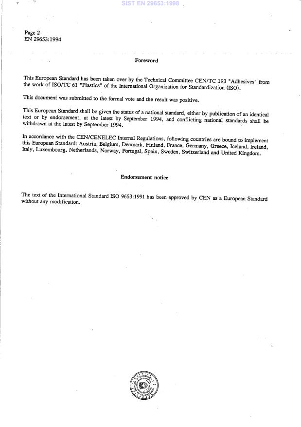 EN 29653:1994 EN 29653 1998 - Page 4 preview