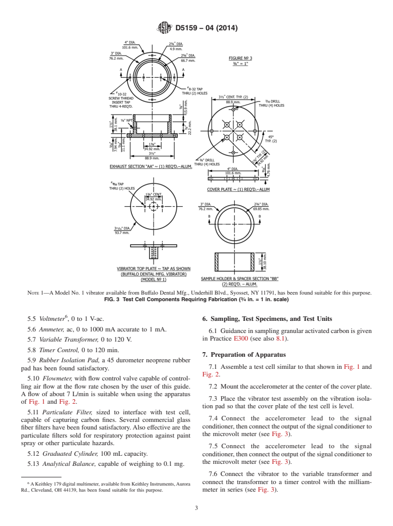 ASTM D5159-04(2014) - Standard Guide for  Dusting Attrition of Granular Activated Carbon