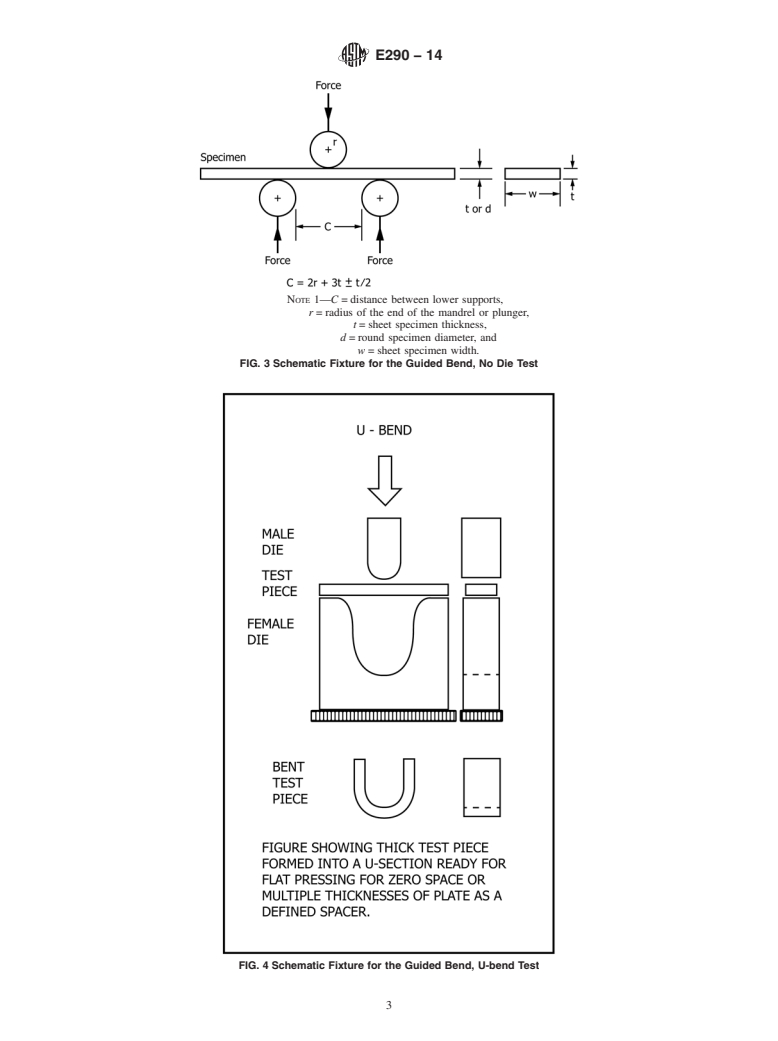 ASTM E290-14 - Standard Test Methods for  Bend Testing of Material for Ductility