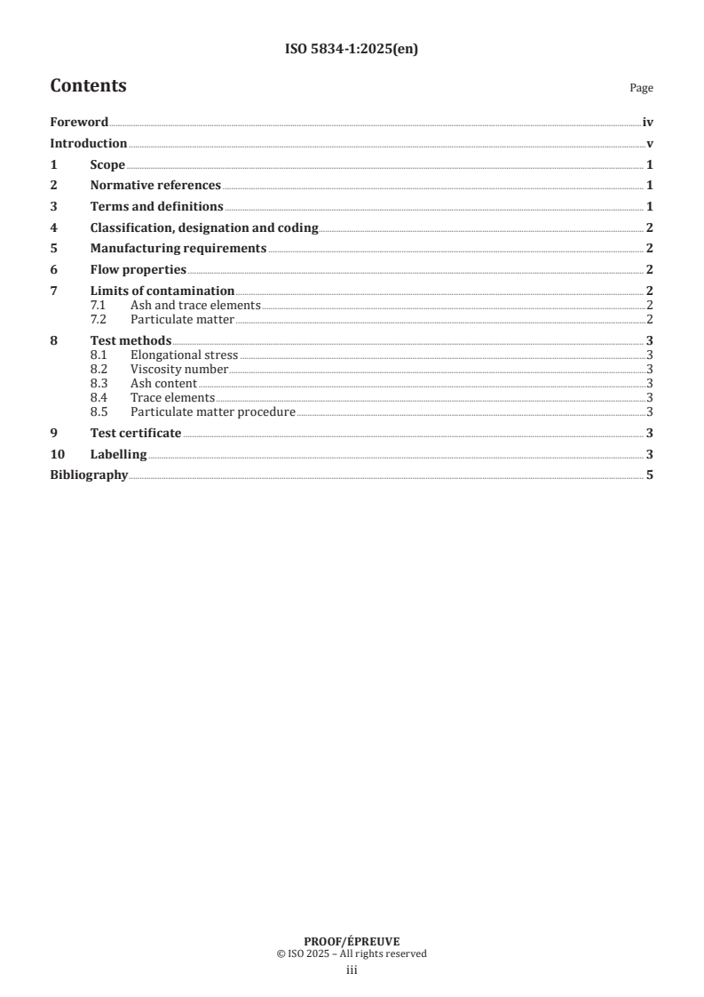 ISO/PRF 5834-1 - Implants for surgery — Ultra-high-molecular-weight polyethylene — Part 1: Powder form
Released:12. 05. 2025