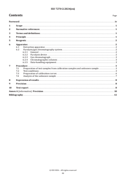 ISO 7270-2:2024 ISO 7270-2:2024 - Rubber — Analysis by pyrolytic gas-chromatographic methods — Part 2: Determination of styrene/butadiene/isoprene ratio
Released:24. 05. 2024 - Page 3 preview