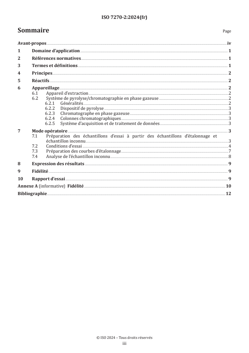ISO 7270-2:2024 - Caoutchouc — Méthodes d'analyse par pyrolyse et chromatographie en phase gazeuse — Partie 2: Détermination du rapport styrène/butadiène/isoprène
Released:24. 05. 2024