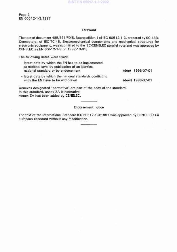 SIST EN 60512-1-3:2002 SIST EN 60512-1-3:2002 - Page 4 preview