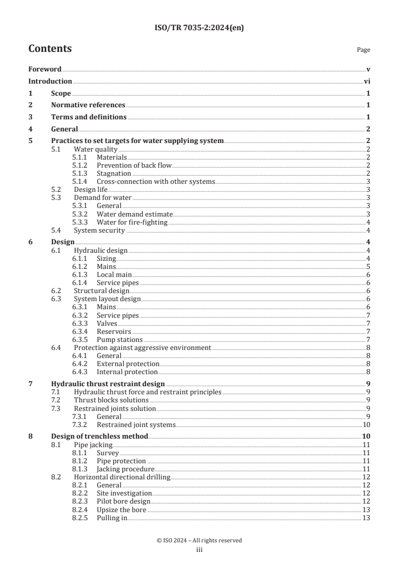 ISO/TR 7035-2:2024 - Design and asset management of DIP for water application — Part 2: Design, installation and operation
Released:30. 09. 2024