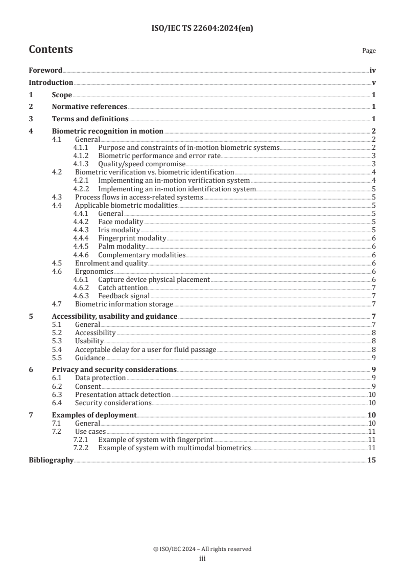 ISO/IEC TS 22604:2024 - Information technology — Biometric recognition of subjects in motion in access-related systems
Released:12/5/2024