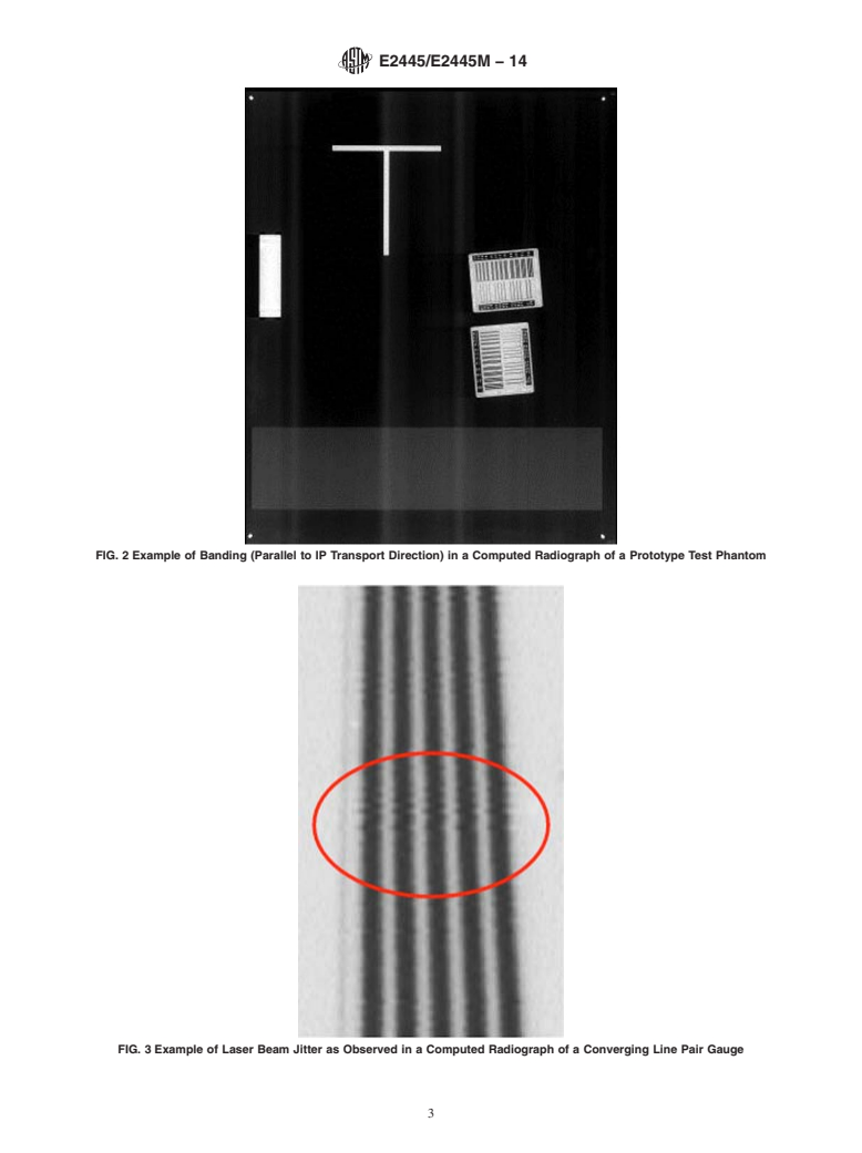 ASTM E2445/E2445M-14 - Standard Practice for Performance Evaluation and Long-Term Stability of Computed  Radiography Systems