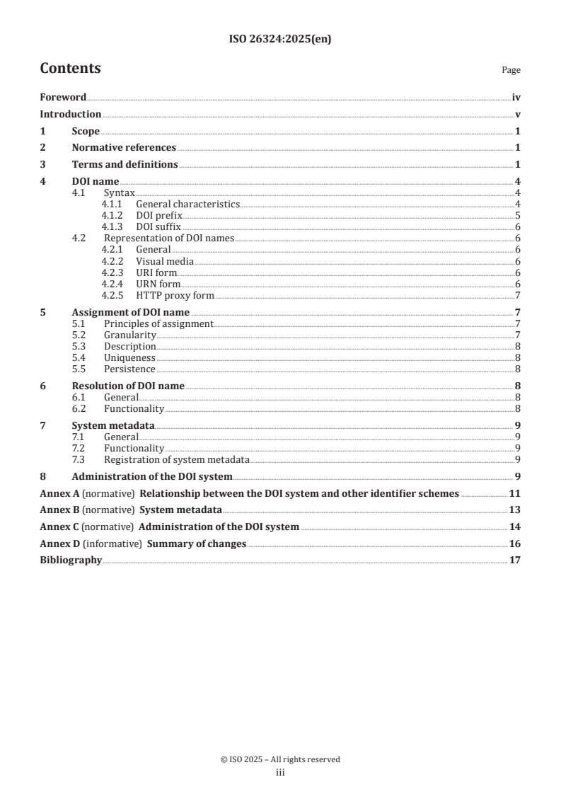 ISO 26324:2025 - Information and documentation — Digital object identifier system
Released:13. 03. 2025