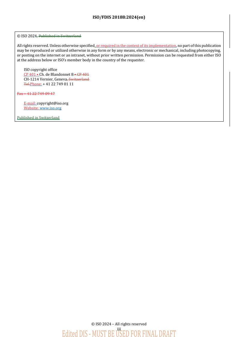 REDLINE ISO/FDIS 20188 - Space systems — Product assurance requirements for commercial satellites
Released:12/23/2024