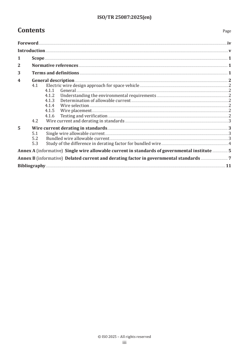 ISO/TR 25087:2025 - Space systems — Study of electrical wire derating
Released:2. 05. 2025