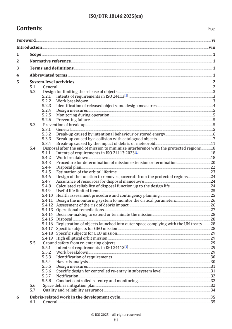 ISO/DTR 18146 - Space systems — Space debris mitigation design and operation manual for spacecraft
Released:4. 04. 2025