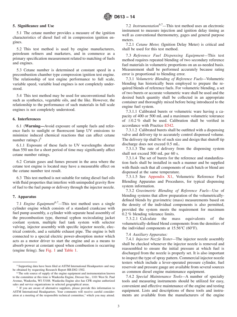 ASTM D613-14 - Standard Test Method for  Cetane Number of Diesel Fuel Oil