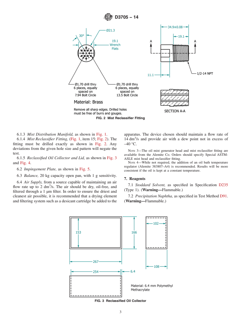 ASTM D3705-14 - Standard Test Method for  Misting Properties of Lubricating Fluids