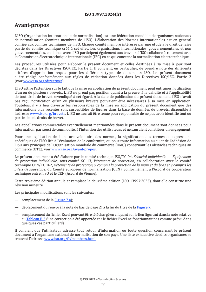ISO 13997:2024 ISO 13997:2024 - Habillement de protection — Propriétés mécaniques — Détermination de la résistance à la coupure par des objets tranchants
Released:11. 10. 2024 - Page 4 preview