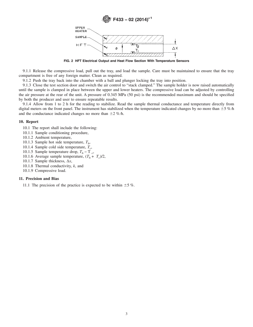 REDLINE ASTM F433-02(2014)e1 - Standard Practice for Evaluating Thermal Conductivity of Gasket Materials