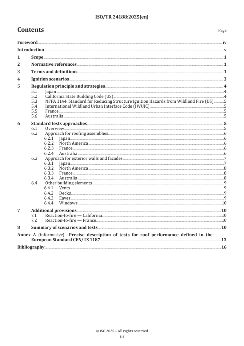 ISO/TR 24188:2025 - Large outdoor fires and the built environment — Global overview of different approaches to standardization
Released:11. 02. 2025