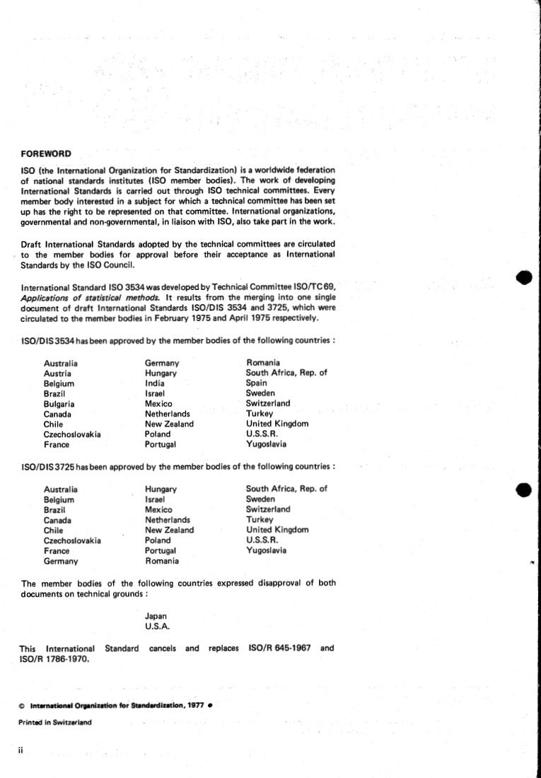 ISO 3534:1977 ISO 3534:1977 - Page 2 preview