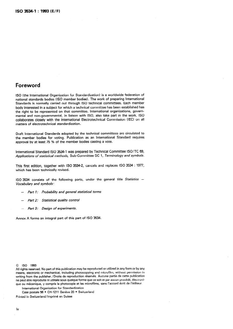 ISO 3534-1:1993 ISO 3534-1:1993 - Page 4 preview