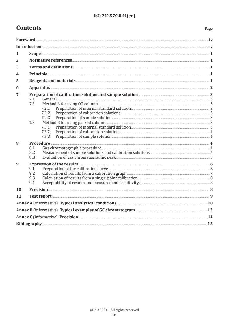 ISO 21257:2024 - Plastics — Polymer polyols for use in the production of polyurethanes — Determination of the residual acrylonitrile and styrene monomer content by gas chromatography
Released:10/23/2024