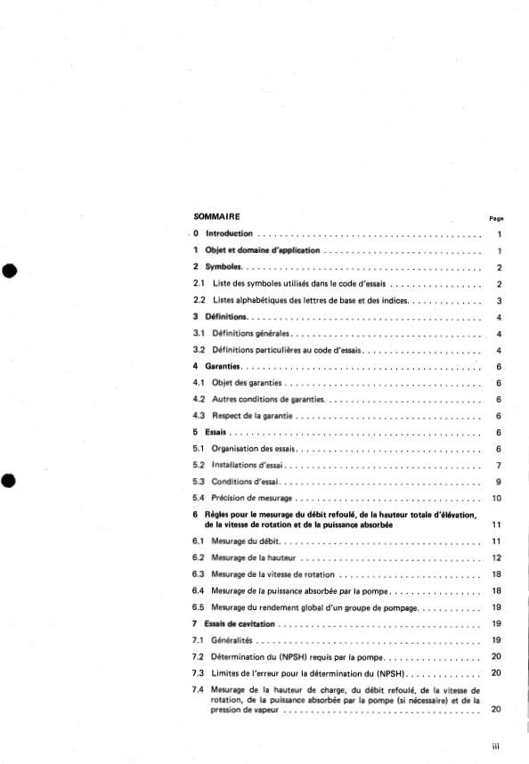 ISO 3555:1977 - Pompes centrifuges, hélico-centrifuges et hélicoides -- Code d'essais de réception -- Classe B