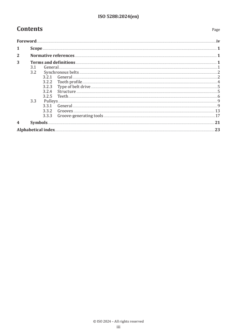 ISO 5288:2024 - Synchronous belt drives — Vocabulary
Released:11/19/2024