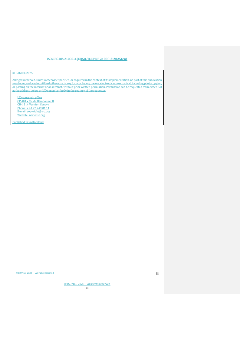 REDLINE ISO/IEC PRF 21000-3 - Information technology — Multimedia framework (MPEG-21) — Part 3: Digital Item Identification
Released:10. 03. 2025
