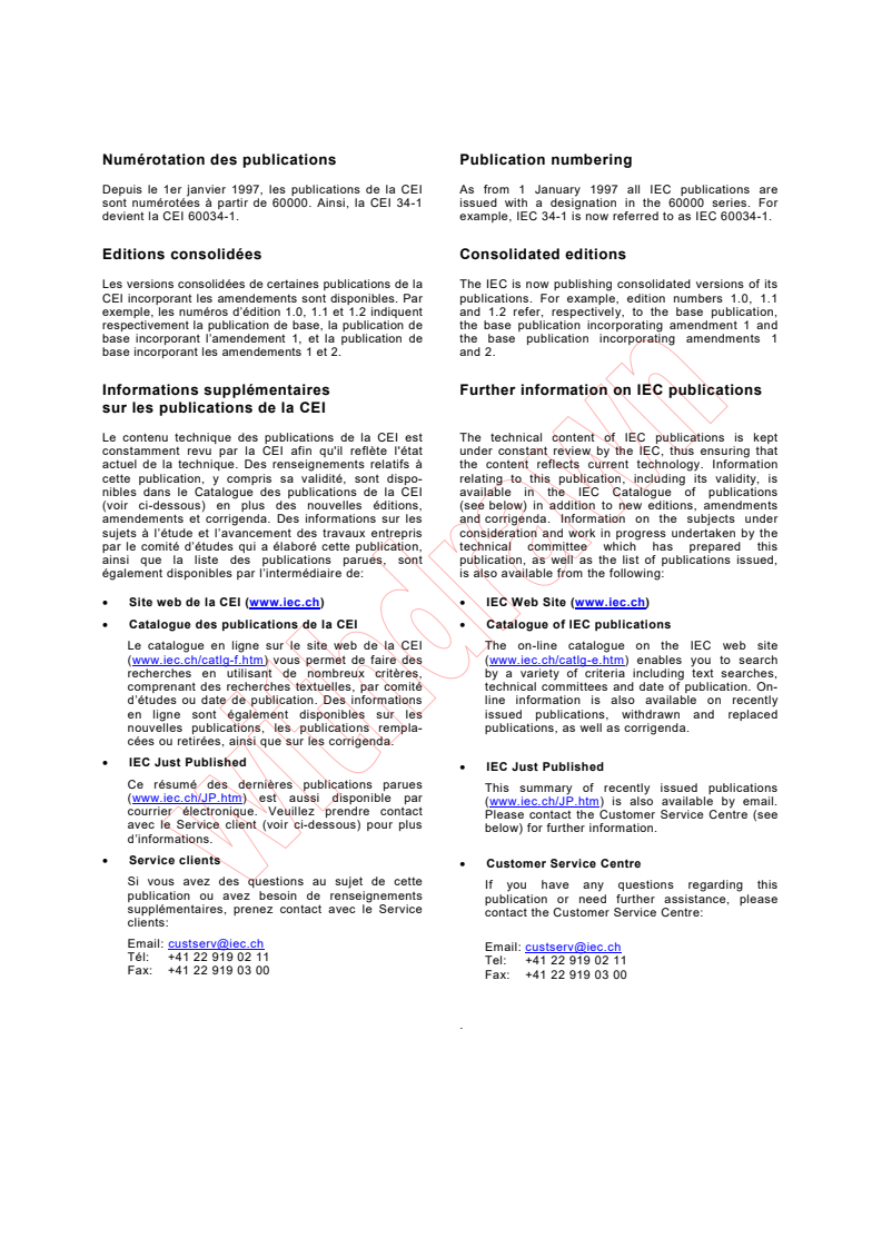 IEC TS 61000-6-5:2001 IEC TS 61000-6-5:2001 - Electromagnetic compatibility (EMC) - Part 6-5: Generic standards - Immunity for power station and substation environments
Released:7/24/2001 - Page 2 preview