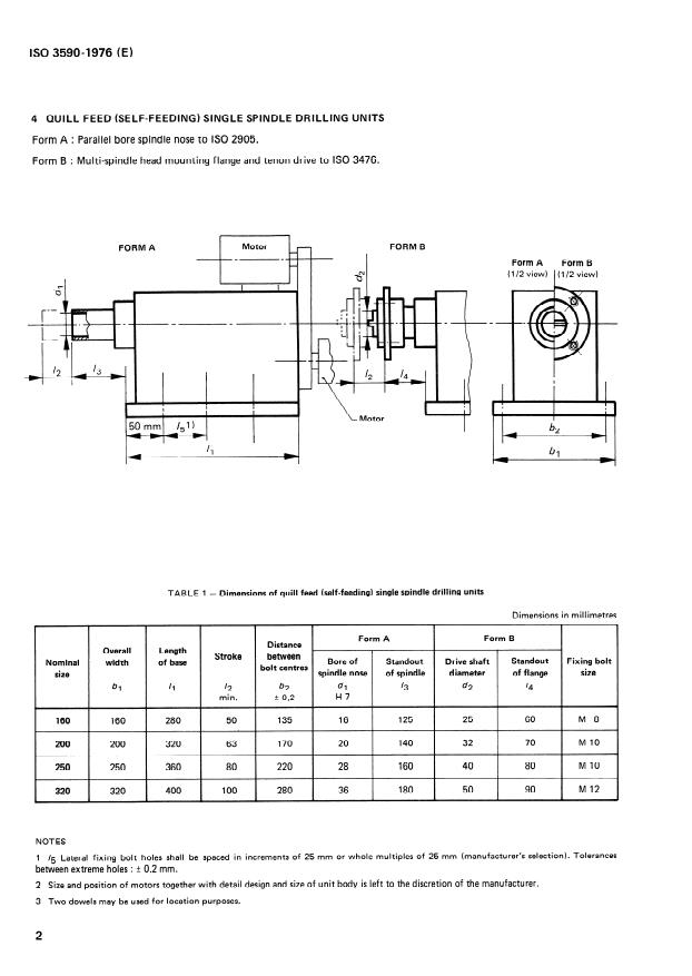 ISO 3590:1976 ISO 3590:1976 - Modular units for machine tool construction -- Spindle units - Page 4 preview