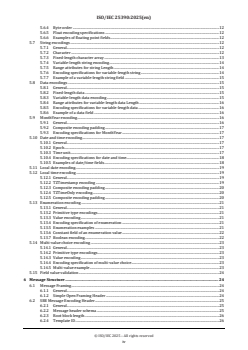 ISO/IEC 25390:2025 - Information technology — Financial information exchange — Simple binary encoding
Released:23. 04. 2025 - Page 4 preview