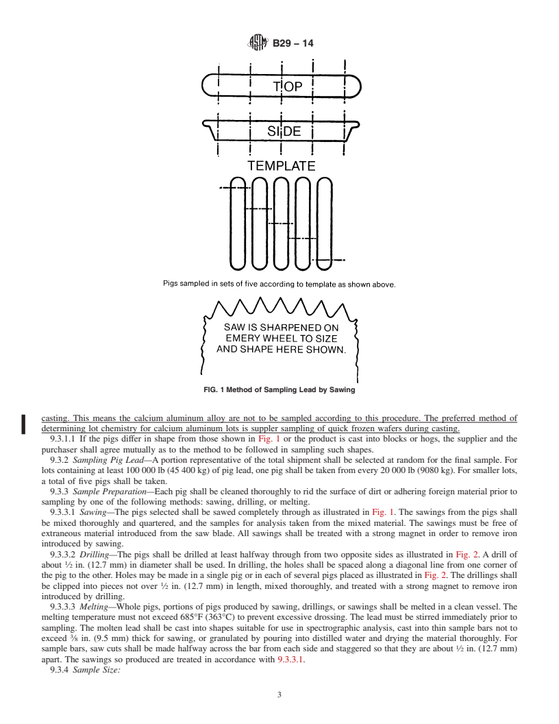 REDLINE ASTM B29-14 - Standard Specification for Refined Lead