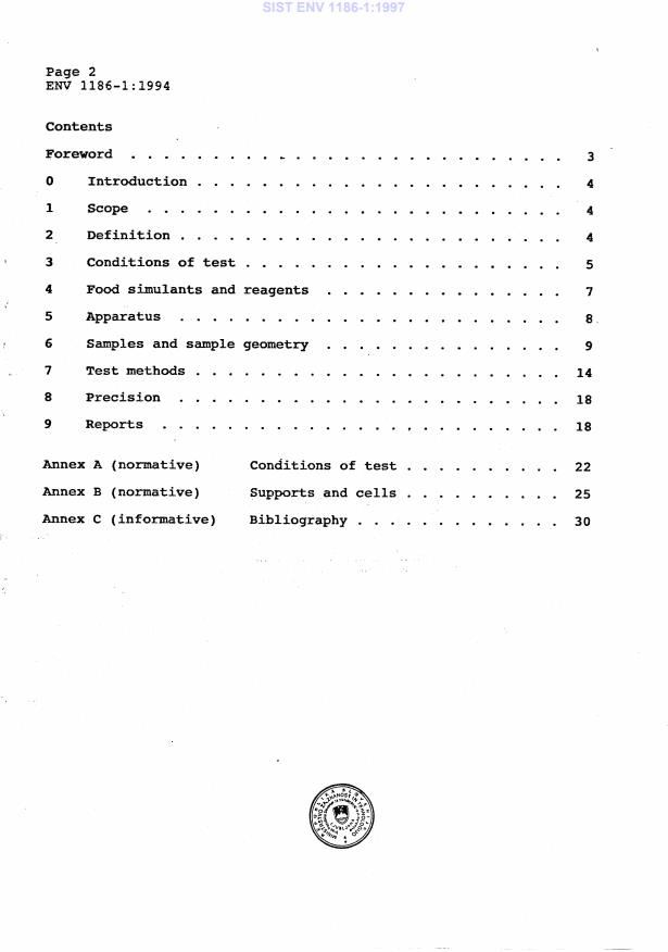 ENV 1186-1:1994 ENV 1186-1:1997 - Page 4 preview