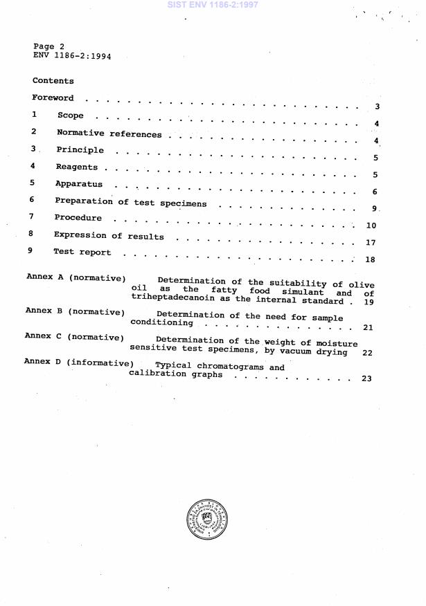 ENV 1186-2:1994 ENV 1186-2:1997 - Page 4 preview