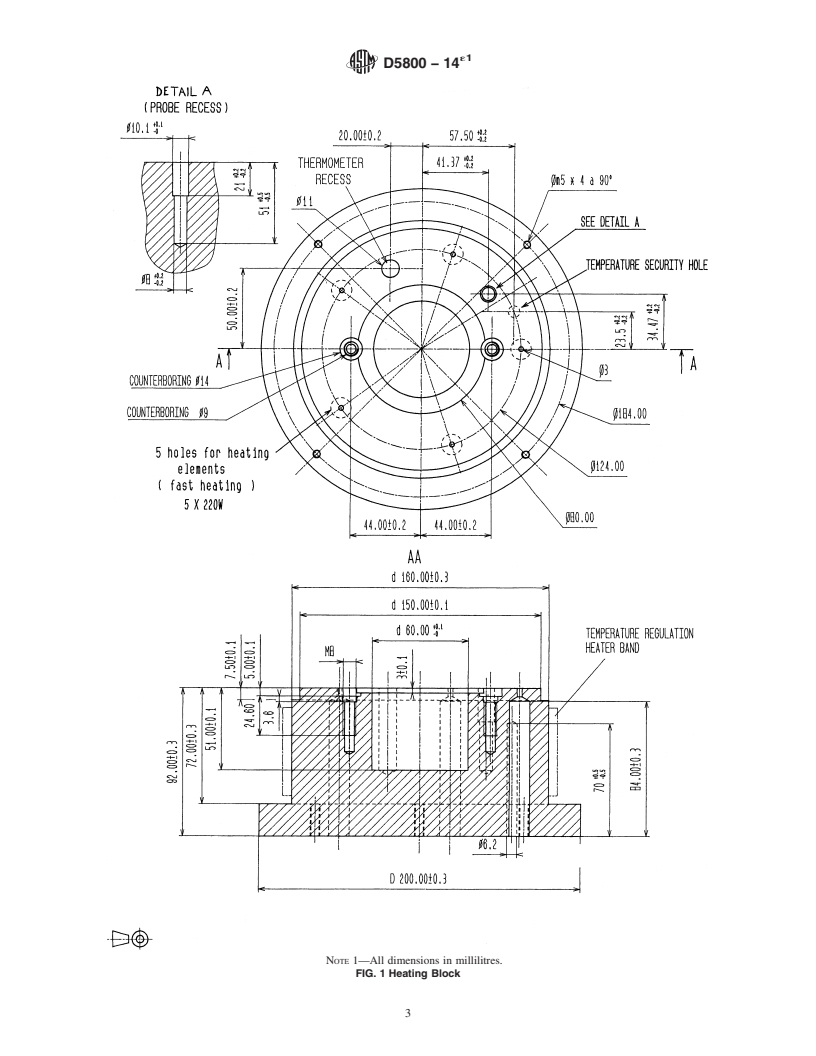 REDLINE ASTM D5800-14e1 - Standard Test Method for  Evaporation Loss of Lubricating Oils by the Noack Method