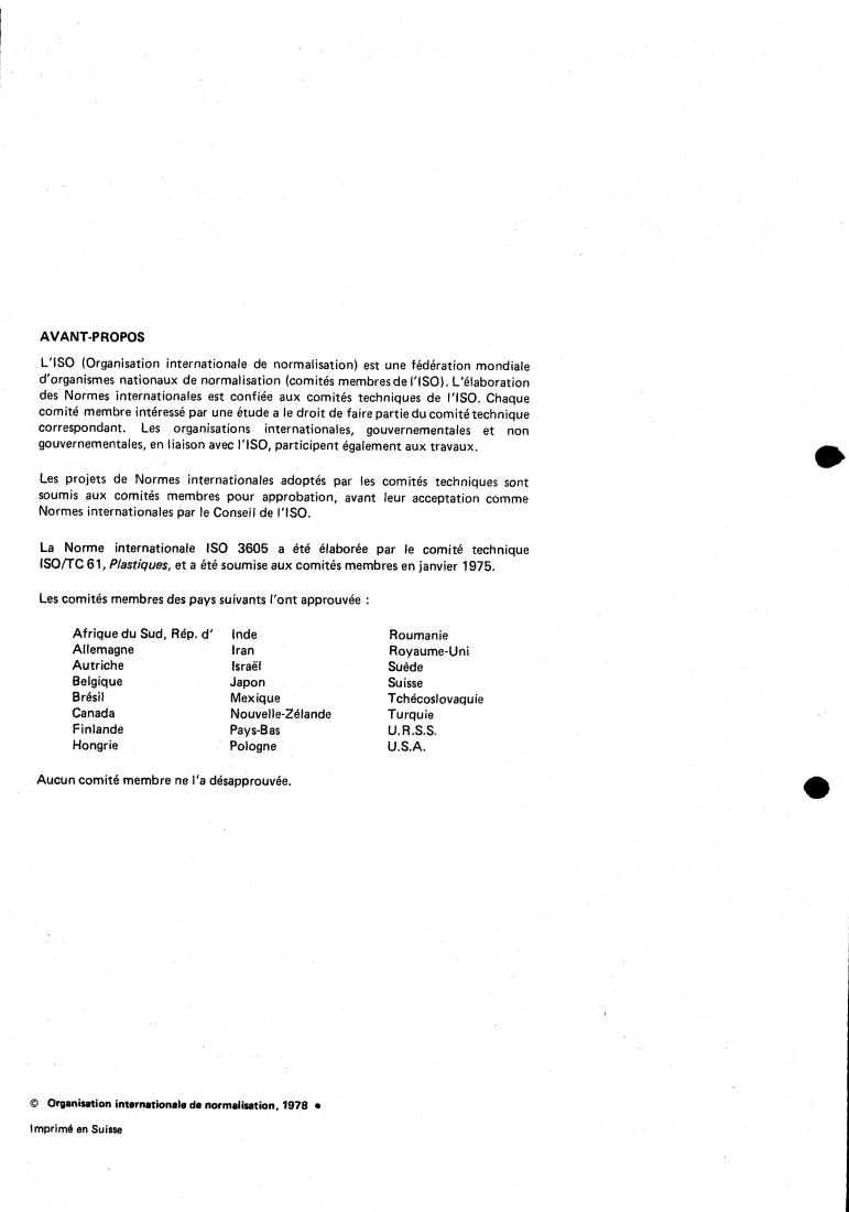 ISO 3605:1978 ISO 3605:1978 - Textile glass reinforced plastics — Composites in the form of rods made from textile glass rovings — Determination of compressive strength
Released:2/1/1978 - Page 2 preview