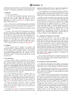 ASTM E96/E96M-14 - Standard Test Methods for Water Vapor Transmission of Materials