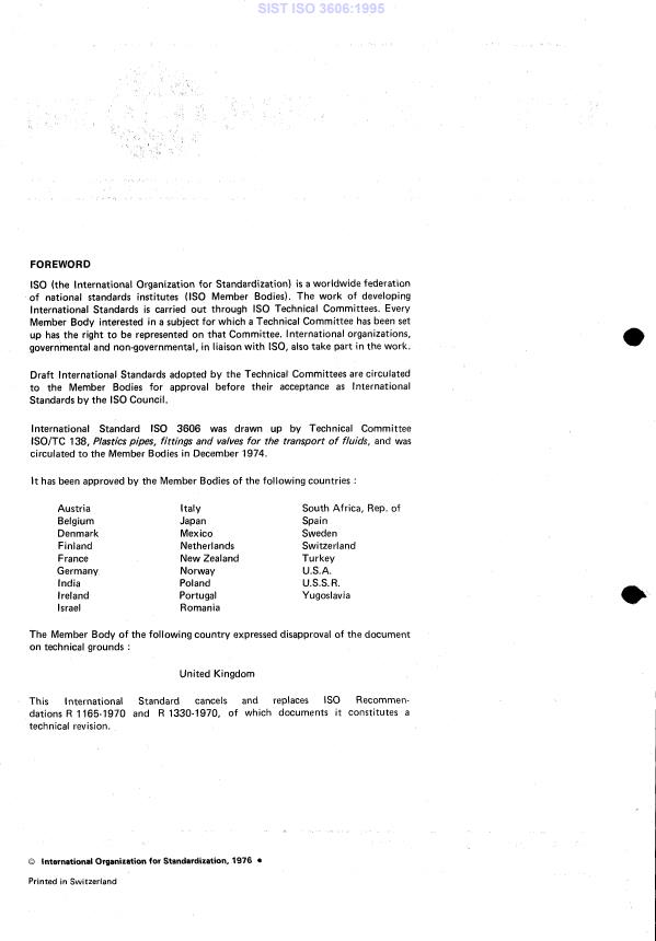 ISO 3606:1976 ISO 3606:1995 - Page 4 preview