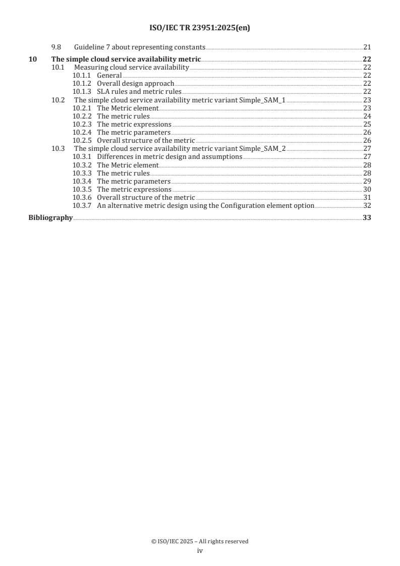 ISO/IEC TR 23951:2025 ISO/IEC TR 23951:2025 - Information technology — Cloud computing — Best practices for using the cloud service level agreement (SLA) metric model
Released:16. 04. 2025 - Page 4 preview