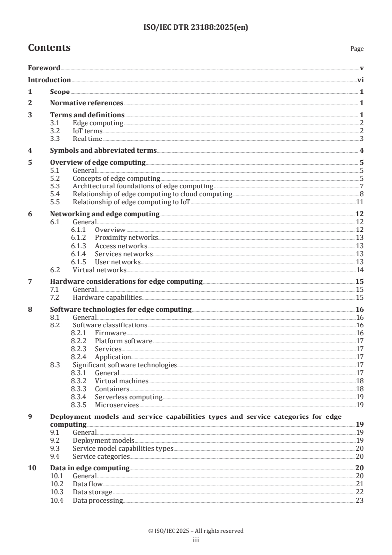 ISO/IEC DTR 23188 - Information technology — Cloud computing — Edge computing landscape
Released:29. 04. 2025