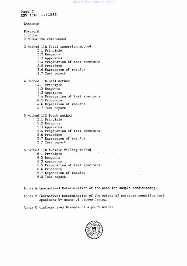 ENV 1186-11:1995 ENV 1186-11:1997 - Page 4 preview