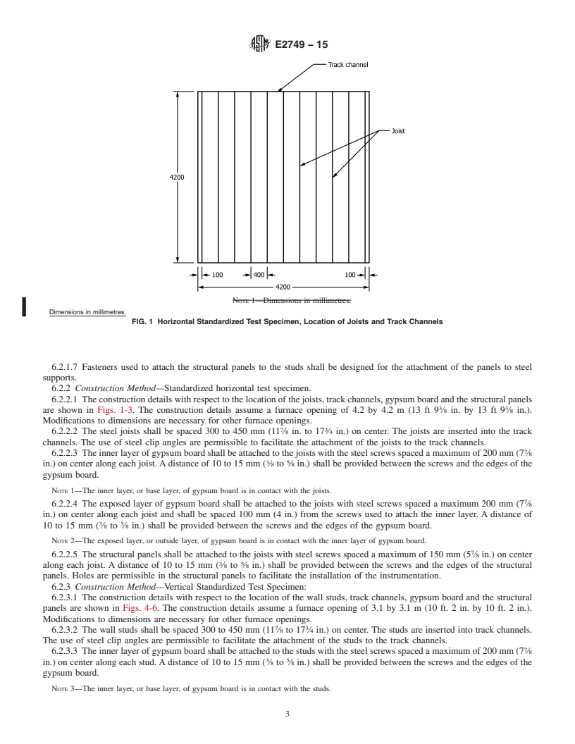 REDLINE ASTM E2749-15 - Standard Practice for  Measuring the Uniformity of Furnace Exposure on Test Specimens