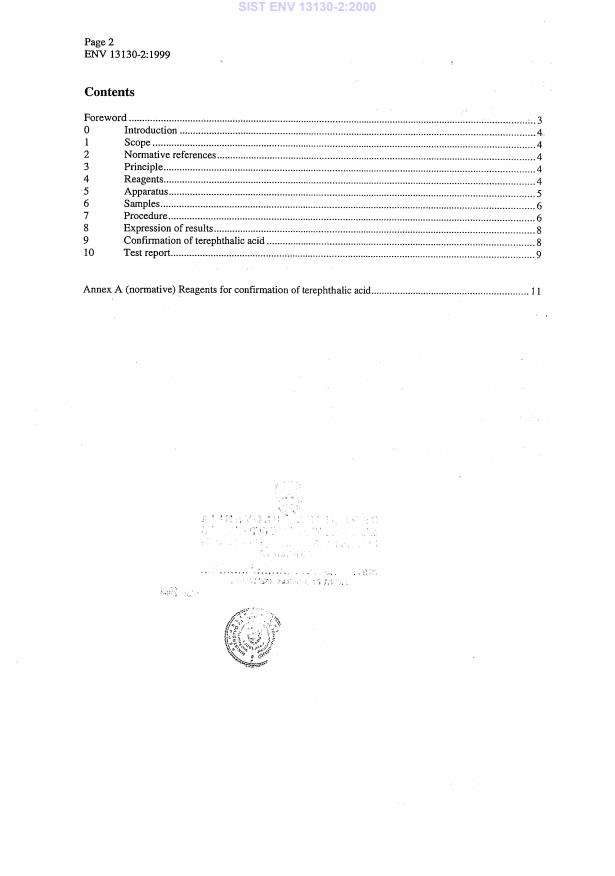 ENV 13130-2:1999 ENV 13130-2:2000 - Page 4 preview