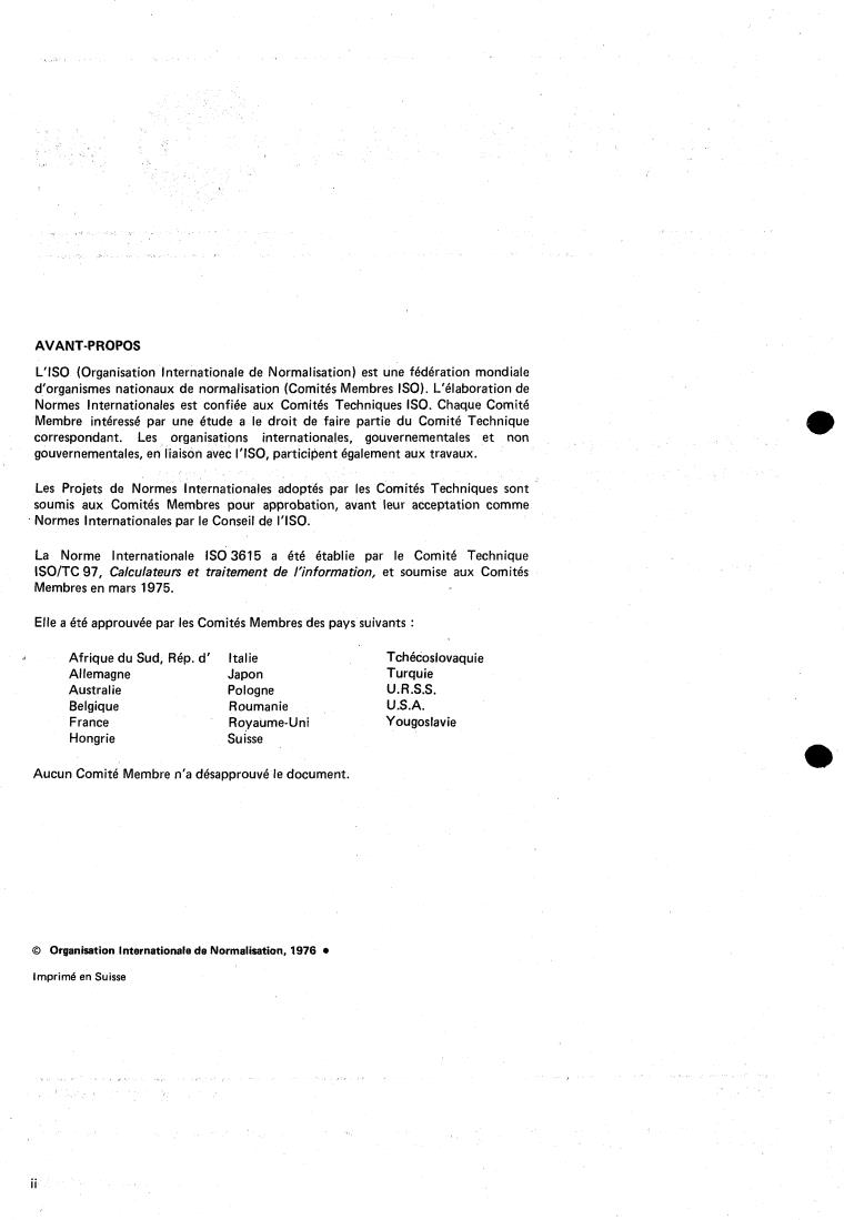 ISO 3615:1976 ISO 3615:1976 - Magnetic tape for instrumentation applications — Standardization of analogue modes of recording
Released:2/1/1976 - Page 2 preview