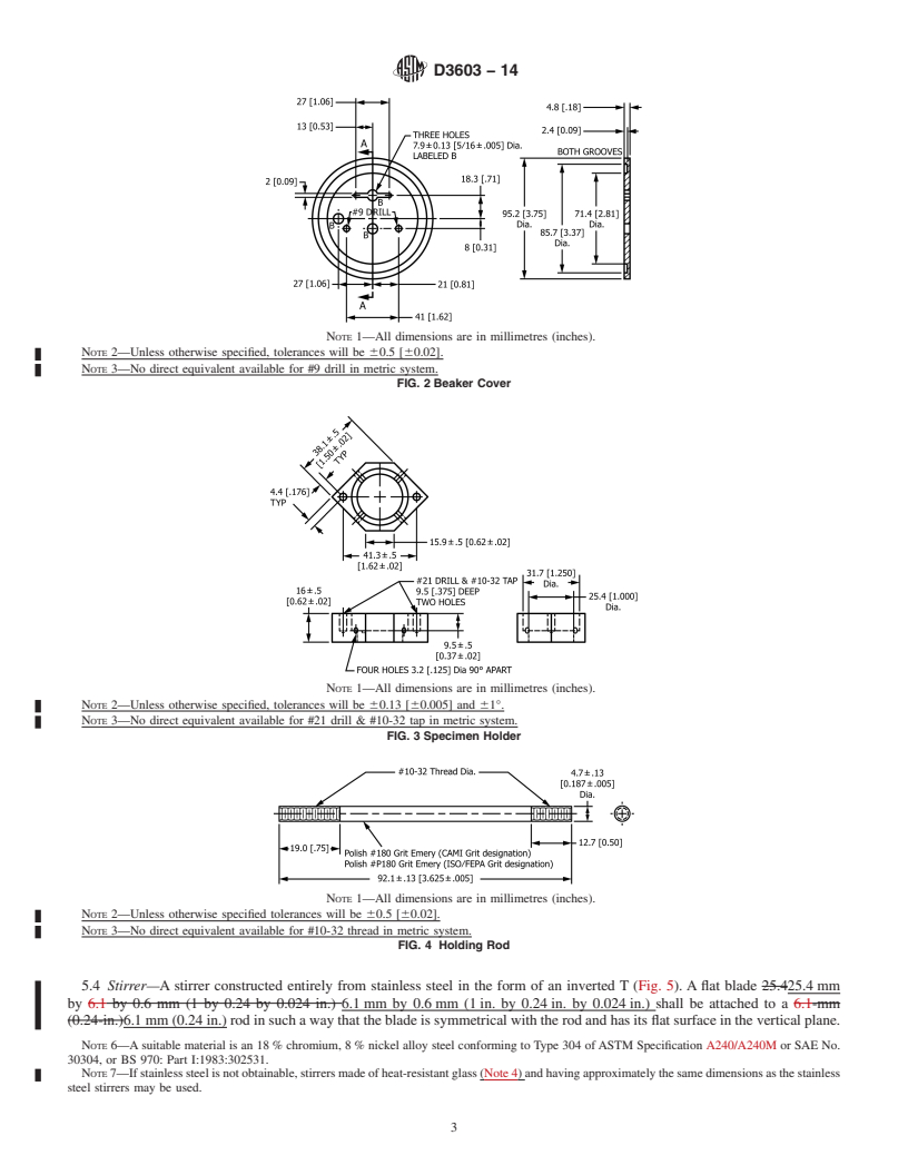 REDLINE ASTM D3603-14 - Standard Test Method for  Rust-Preventing Characteristics of Steam Turbine Oil in the   Presence of Water (Horizontal Disk Method)