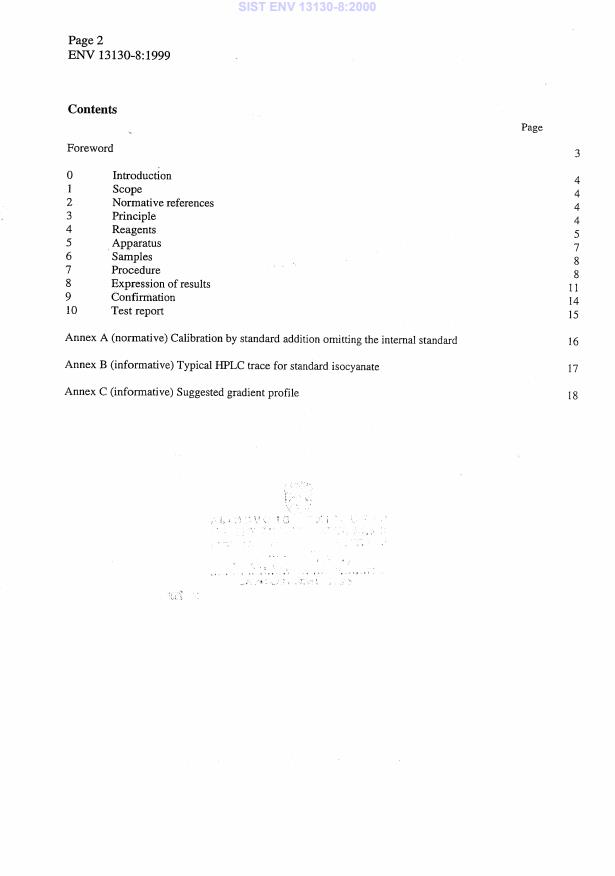 ENV 13130-8:1999 ENV 13130-8:2000 - Page 4 preview