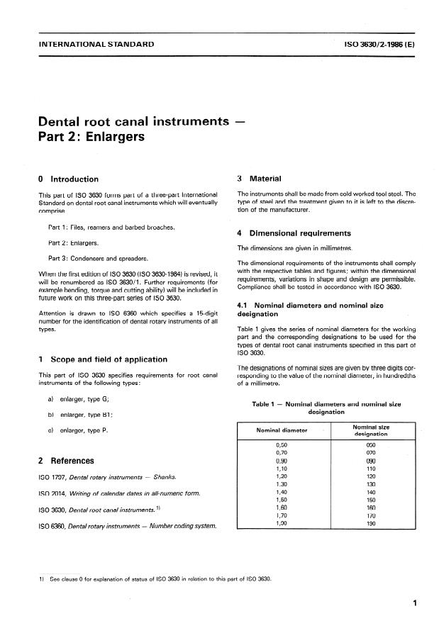 ISO 3630-2:1986 - Dental root canal instruments