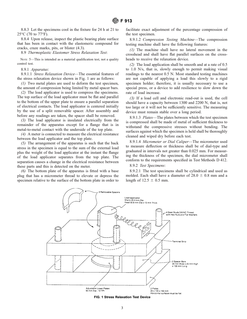 ASTM F913-01 - Standard Specification for Thermoplastic Elastomeric Seals (Gaskets) for Joining Plastic Pipe