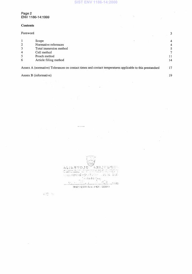 ENV 1186-14:1999 ENV 1186-14:2000 - Page 4 preview