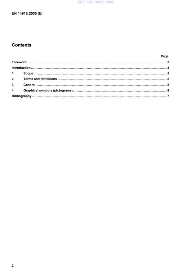 SIST EN 14916:2006 SIST EN 14916:2006 - Page 4 preview