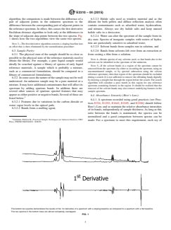 ASTM E2310-04(2015) ASTM E2310-04(2015) - Standard Guide for Use of Spectral Searching by Curve Matching Algorithms with Data Recorded Using Mid-Infrared Spectroscopy - Page 3 preview